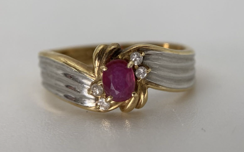 ルビー 高価買取 ｜ルビー[デザインリング]を買取しました。【真珠買取リパール】