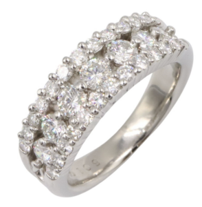 プラチナ ダイヤ リング 買取 ｜ダイヤモンド[プラチナ Pt900 リング]を買取しました。【真珠買取リパール】